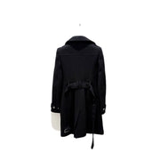 Burberry Long Trench Coat Black